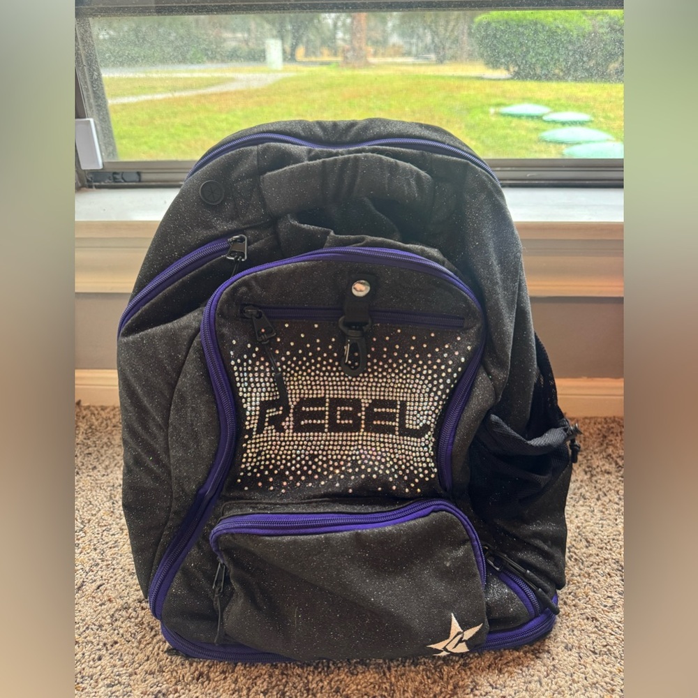 Rebel athletics cheer backpack